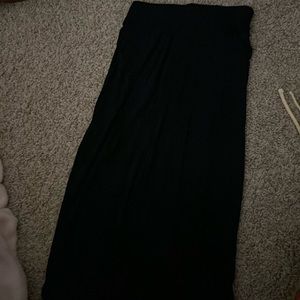 Black Long Skirt